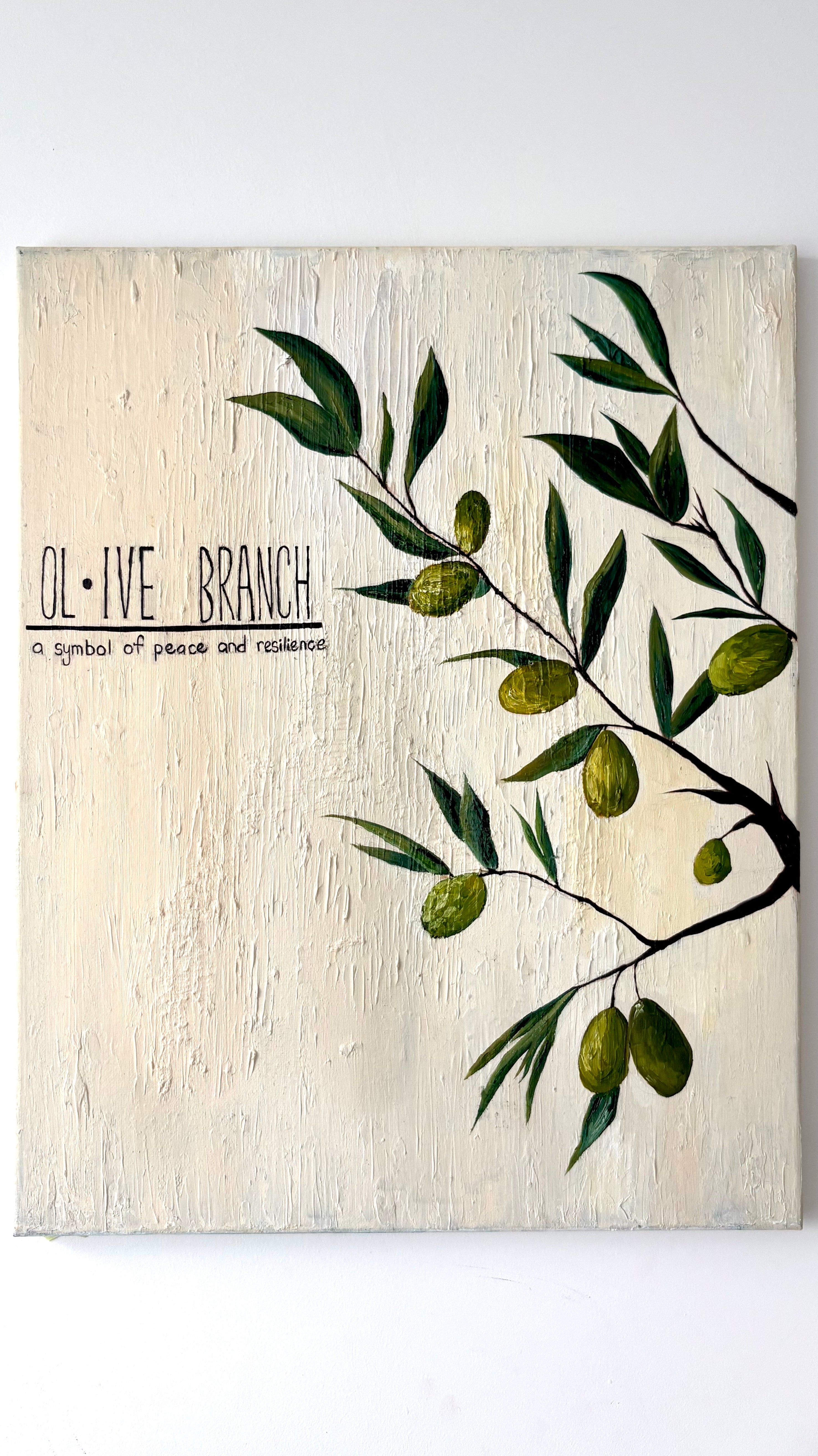 Olive Branch 16x20 Inch Original